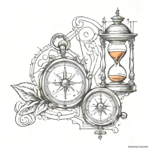 Compass And Hourglass
