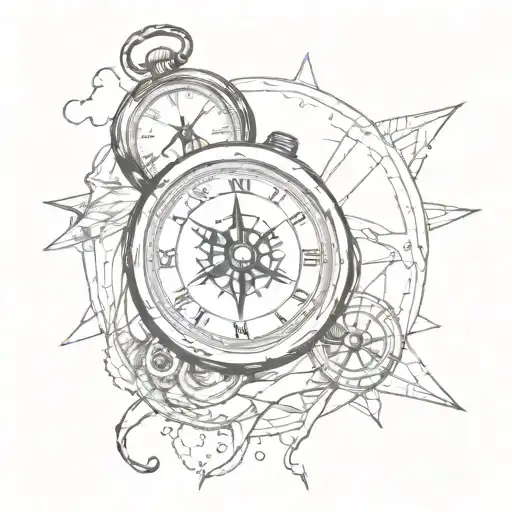 Clock And Compass