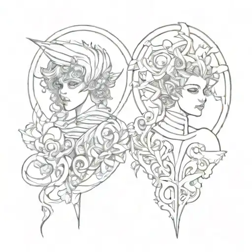 Pieces And Gemini Together Combined