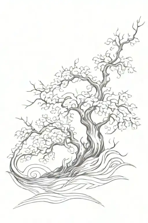 Surreal Tree Branches That Look Like Waves