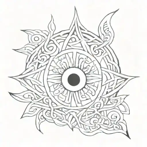 Celtic Irish Evil Eye