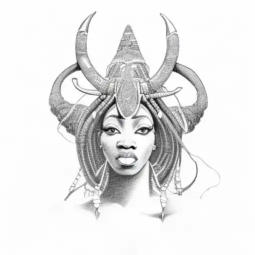 African Goddess Who Is Earthly And A Taurus