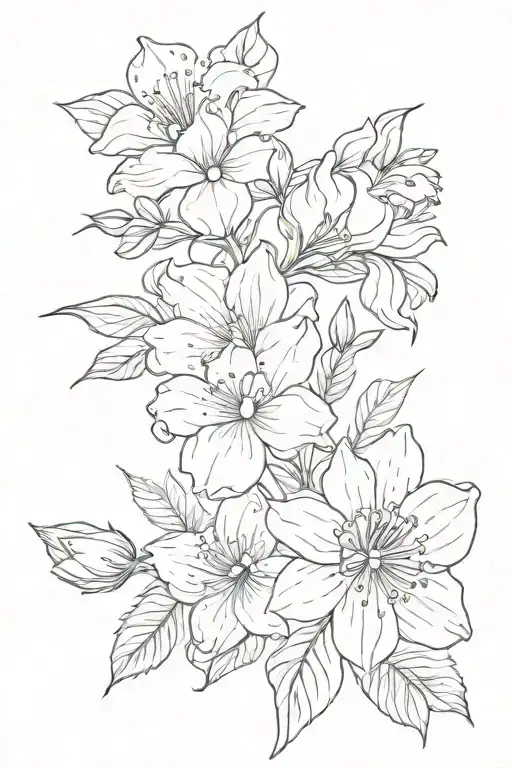 Birth Month Flower March And June Birth Flower