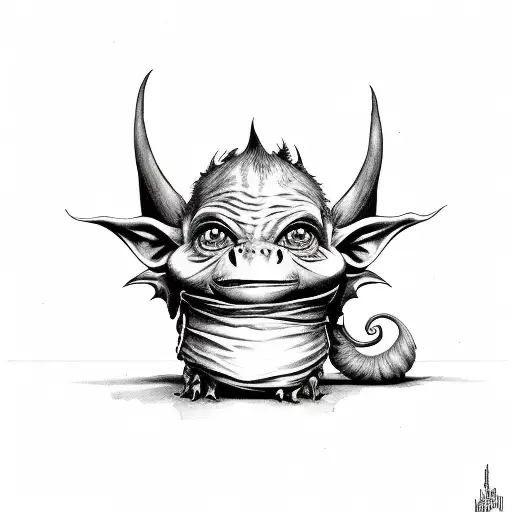 Gothic Cute Full Body Goblin