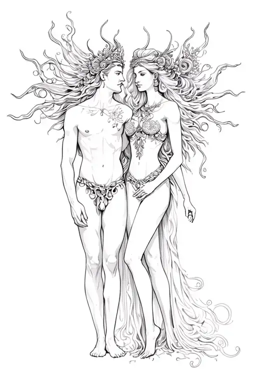 Gay Man And Woman Goddess Everything