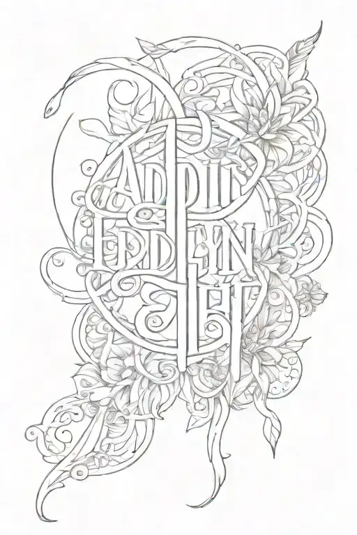 Addilynn Faith Name Written