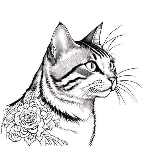 The Cat Sniffs Gothic Powder