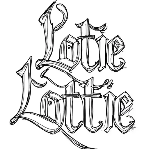 Lettering Name Lottie