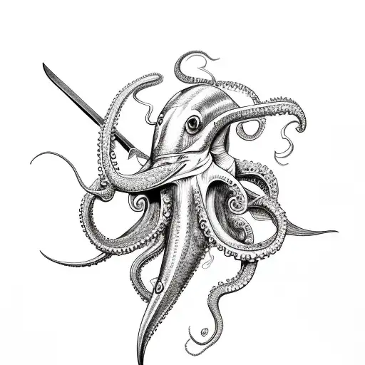 Swordfish With Octopus