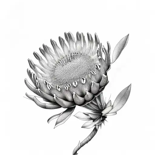 Protea And Wildflower Sleeve