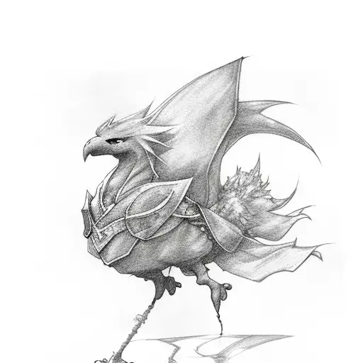 Final Fantasy Chocobo Feather