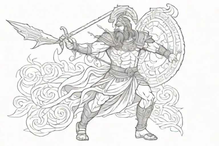 Greece God Of Warriors