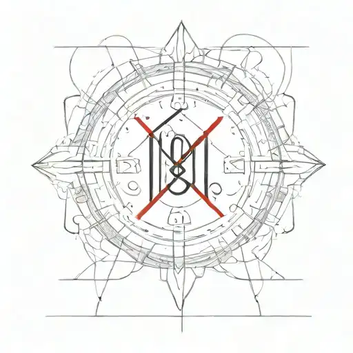 'Lo Intentamos' And A Red Line Around Each Letter