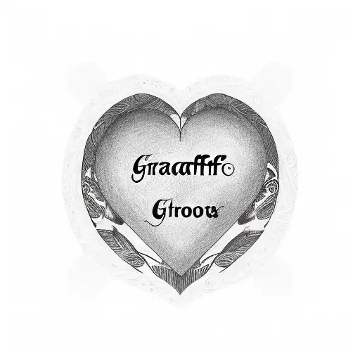 A Heart-shaped Vinyl Record With The Word 'Grateful' In The Center