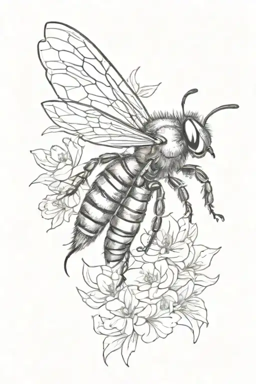Bee Flying