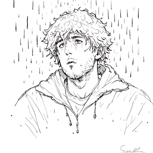 Guy Who Overthinks Inside And Its Raining On Him