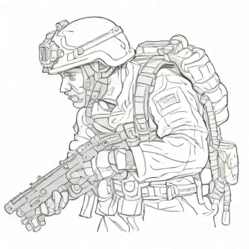 Military Man Goes To War