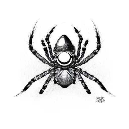 Cool Spider With Shadow