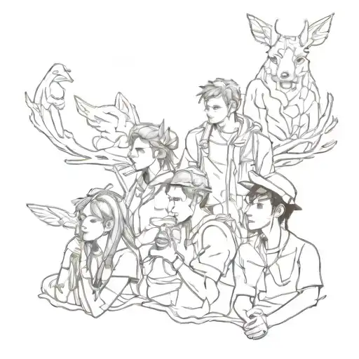 5 Friends From University