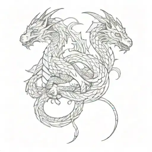 Dragon Intertwined