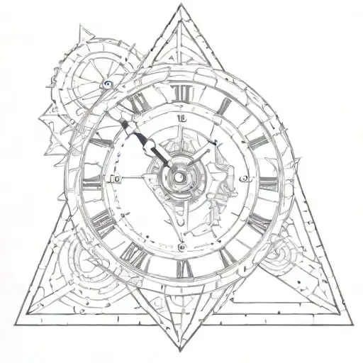Triangle In Which Clock Face