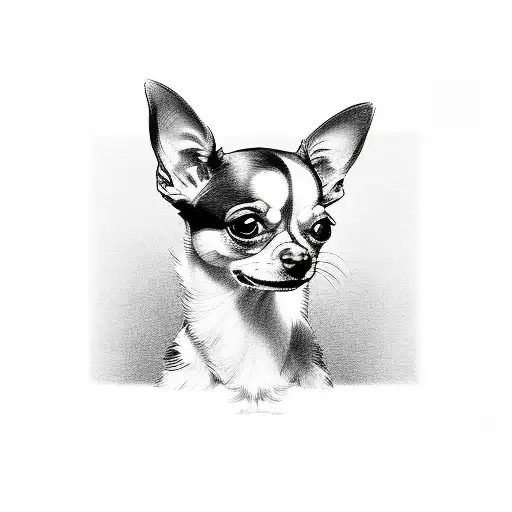 Black And White Chihuahua