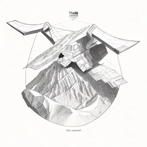 The Titan Atlas Holding Up A Mountain