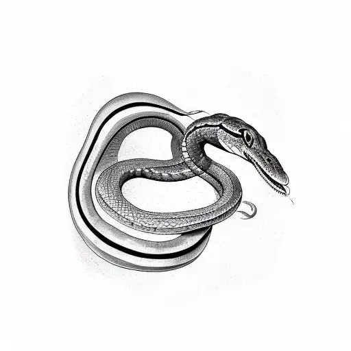Snake Around My Forearm