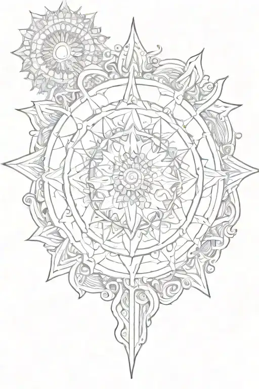 Mandala Sun Rising