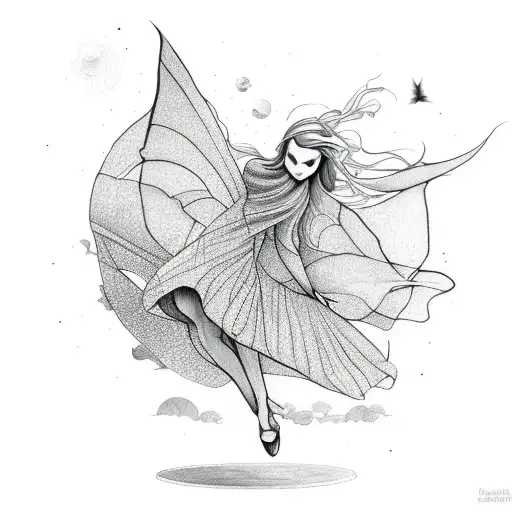 Flying Woman Fairy