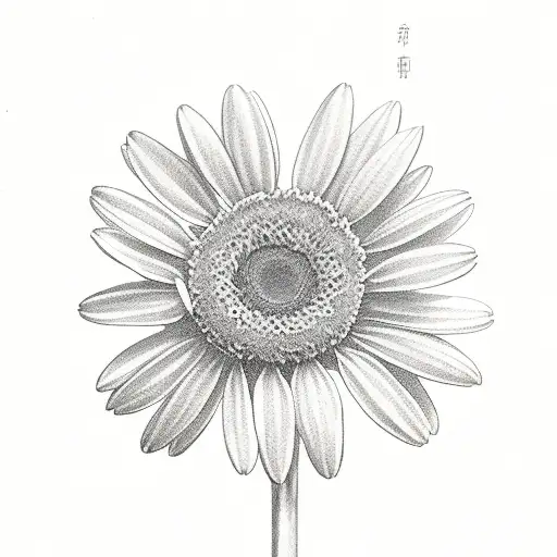 Long Stem Bouquet Of Daisy And Larkspur