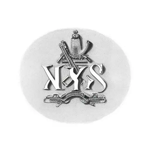 Ussr Second Lieutenant Rank With Roman Numerals Of Date Of Birth And Death