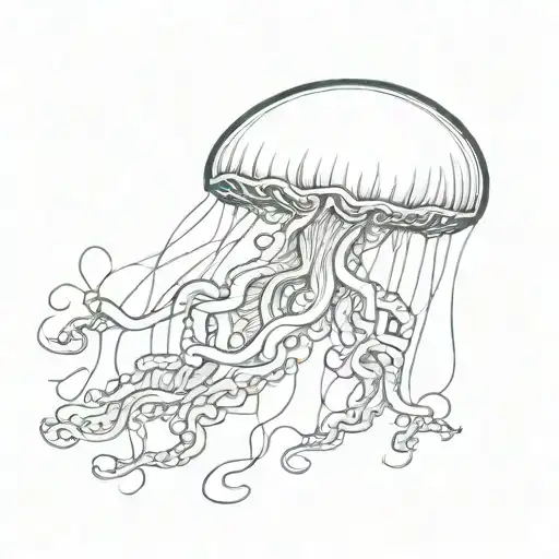 Jellyfish Fine Line