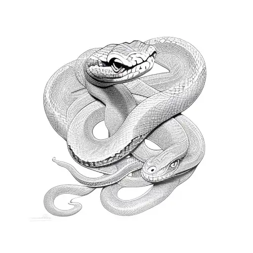 Snake Biting My Skin