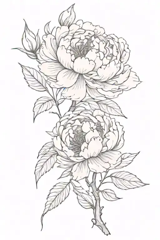 Peony Branch