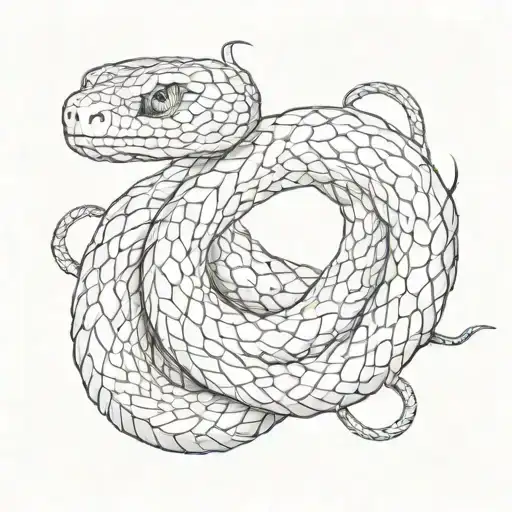 Snake Coiled