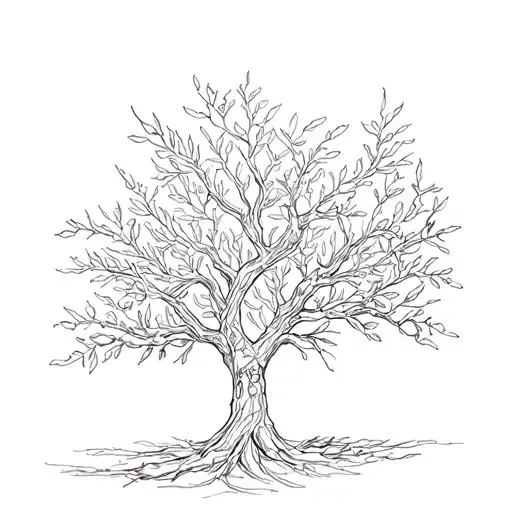 Olive Tree Wedding Bed