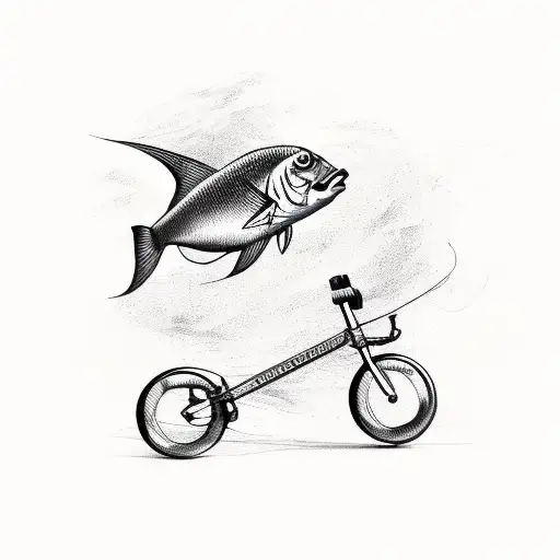 Fish Pedaling Bicycle