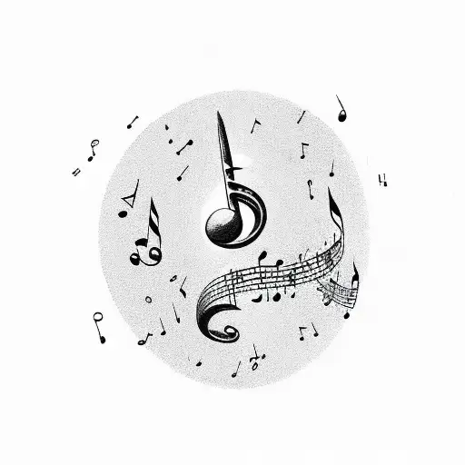 Star With Music Note