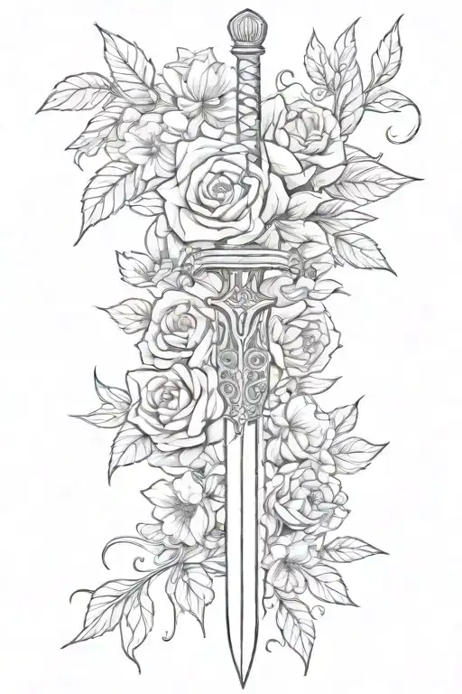 Flowers With A Dagger