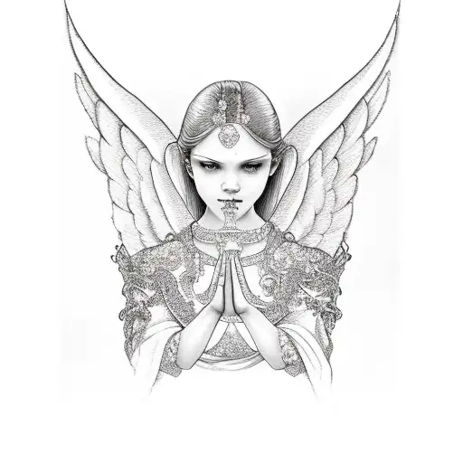 Angel With A Lot Of Jewelry