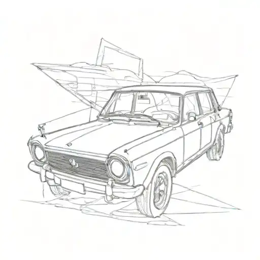 Old Lada Car