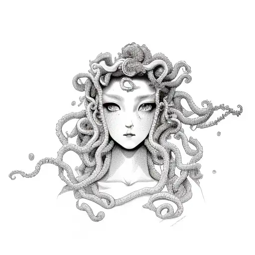 Medusa With Sakura