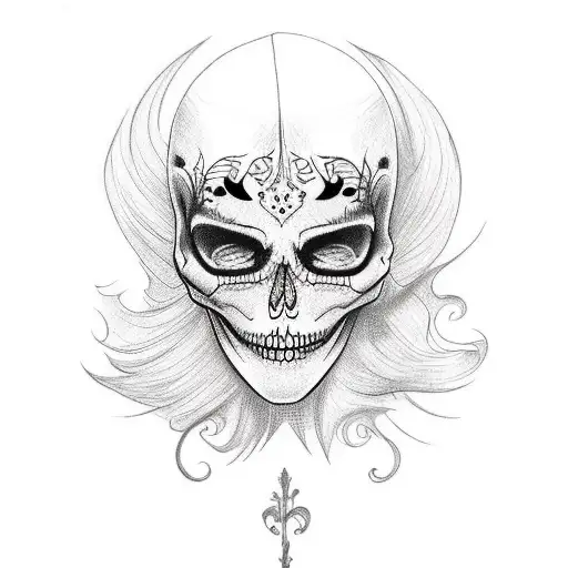 Halloween Themed Forearm Tattoo Of My Mothers Name Angela