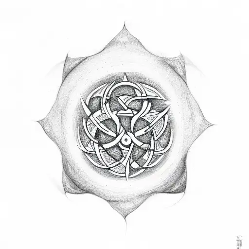Tree Of Life Triquetra
