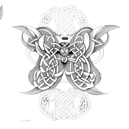 Celtic Butterfly Lunar