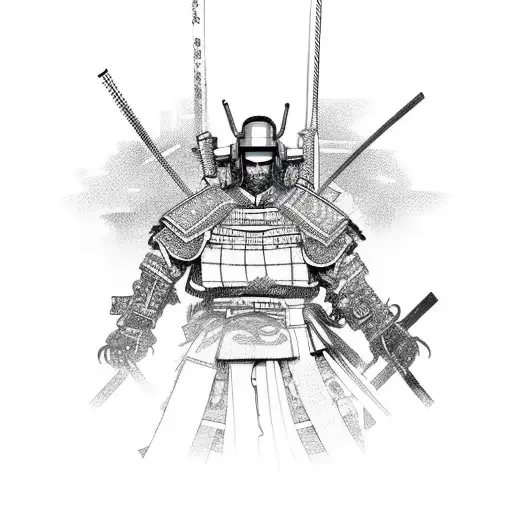 A Cyberpunk Samurai
