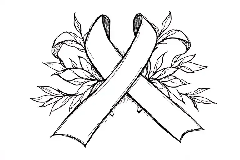 Coverup Breast Cancer Ribbon