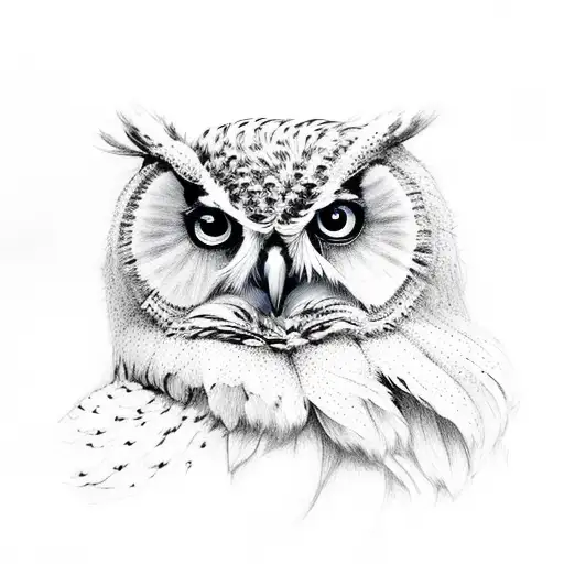 A Majestic Owl Nestled Amongst A Field Of Vibrant Sunflowers