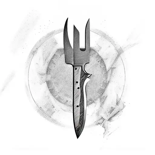 A Chef's Knife And A Trading Symbol Forming A Powerful